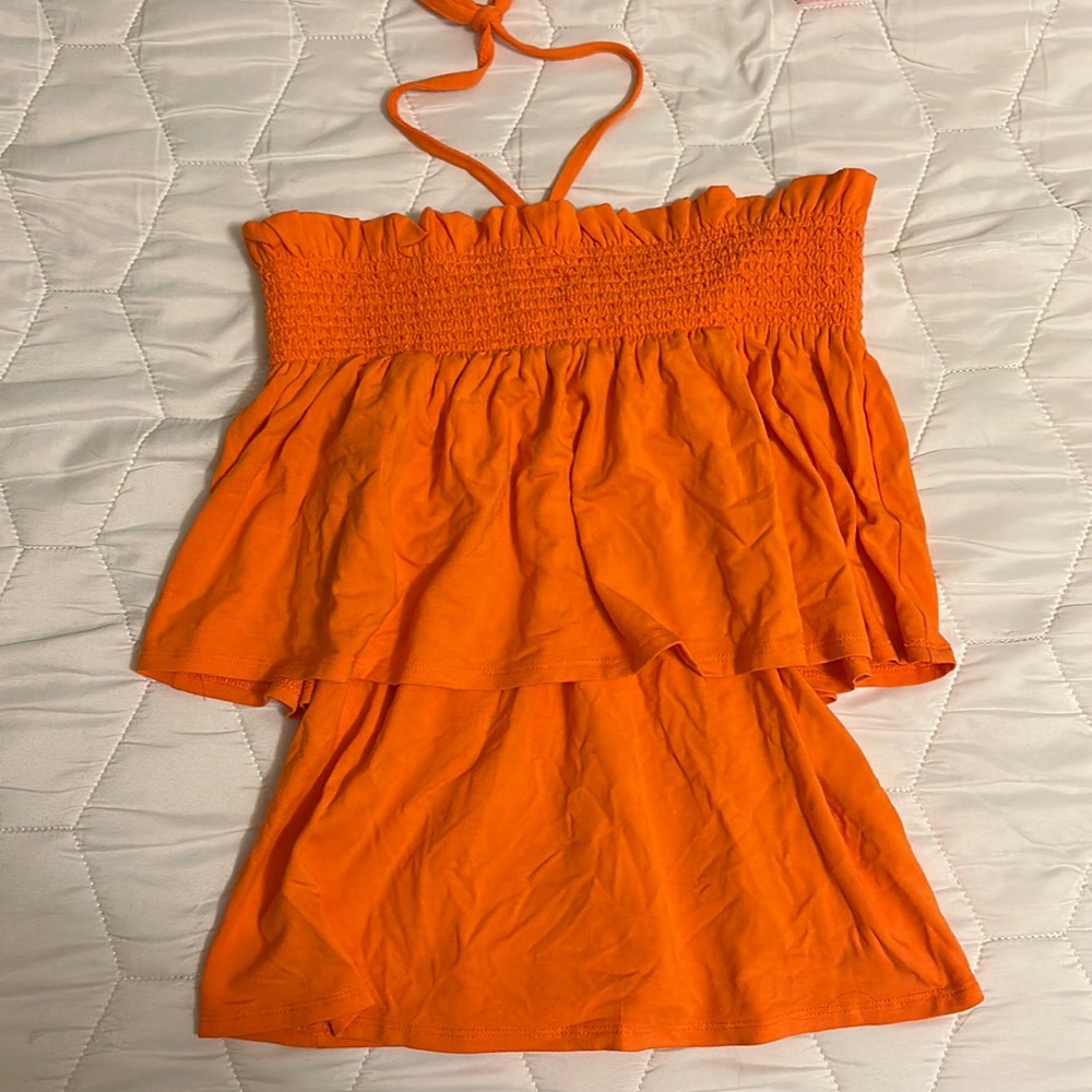 NWT Rebecca Minkoff Orange Top